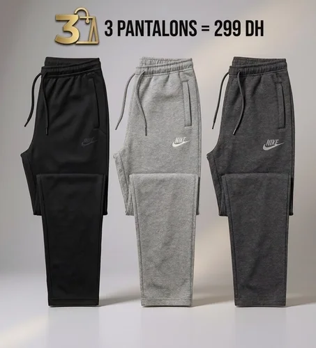 Pack de 3 Pantalons Premium =  299 DH