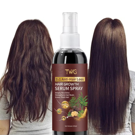 بخاخ سيروم الزنجبيل لتكثيف الشعر ومنع التساقط – للرجال والنساء
