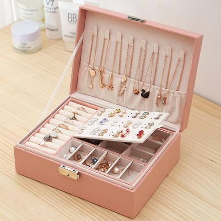 علبة رائعة للسيدات لترتيب  الأكسسوارات و الحلي