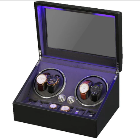 علبة ممتازة لترتيب الساعات الأتومتيكية 4+6