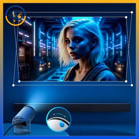 بروجكتور مع سماعة مدمجة بقوة 5 واط