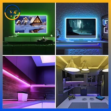 شريط إضاءة RGB لتزيين الغرف والمكاتب بألوان مذهلة