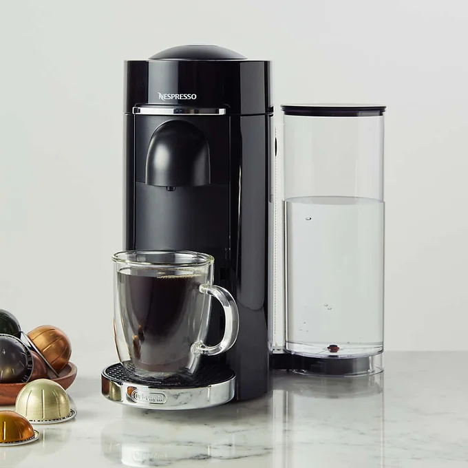 Black VertuoPlus Deluxe Coffee and 