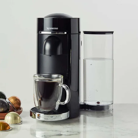 Black VertuoPlus Deluxe Coffee and 