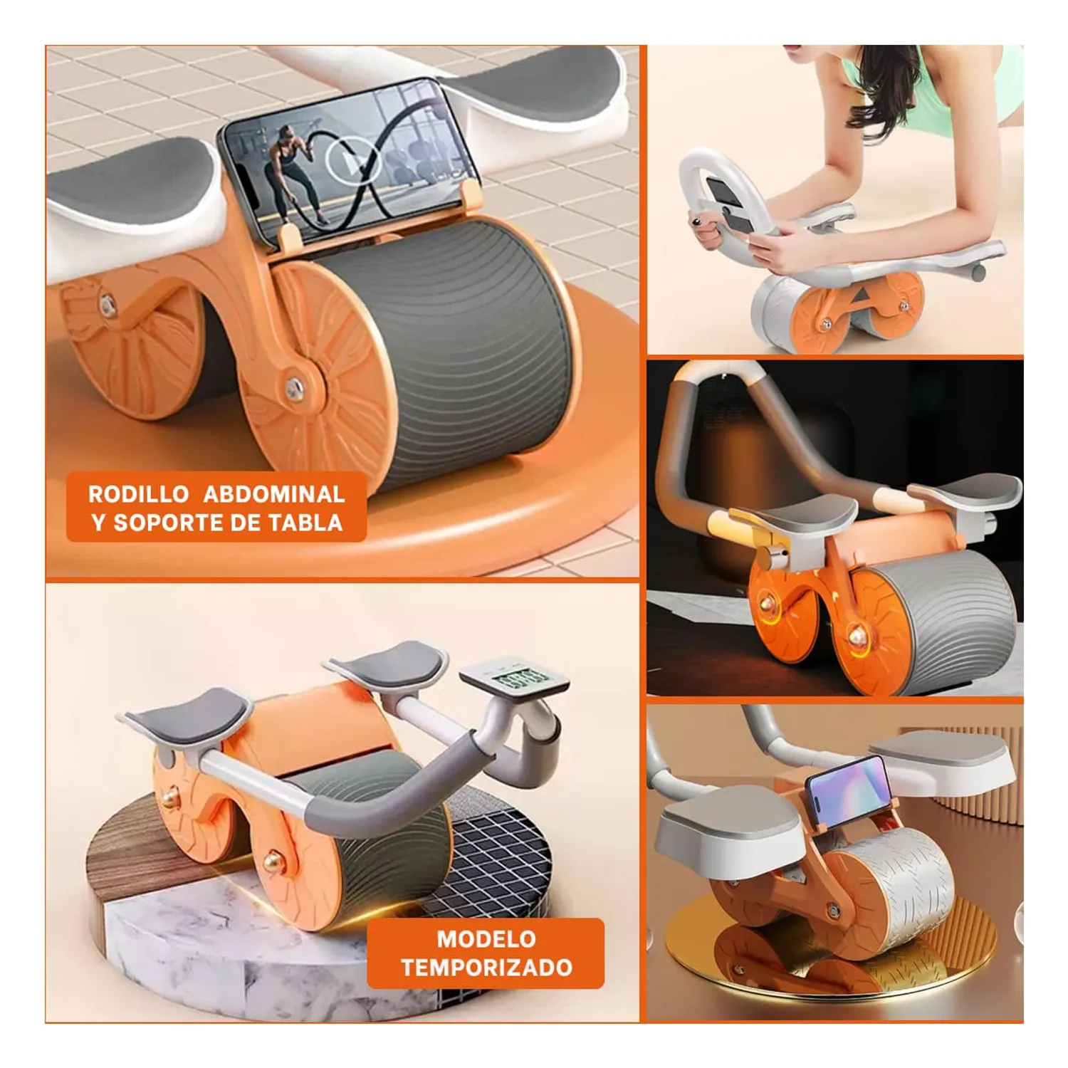 🏋️‍♂️ ودّع الترهلات مع أقوى عجلة لتمارين البطن!