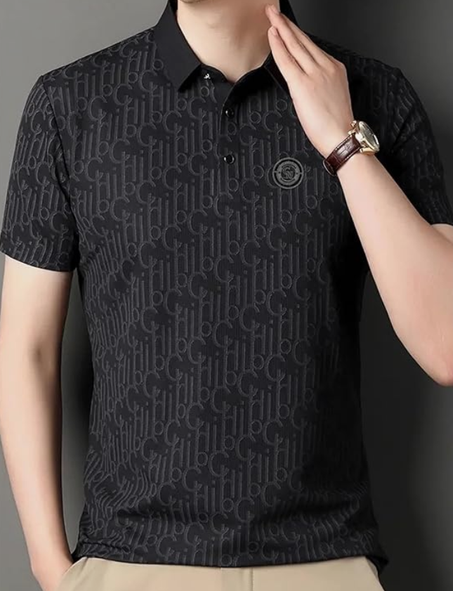 تي شيرت بولو كاجوال للرجال