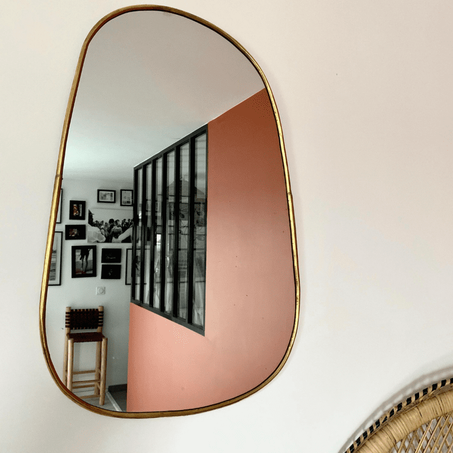 Miroir en cuivre