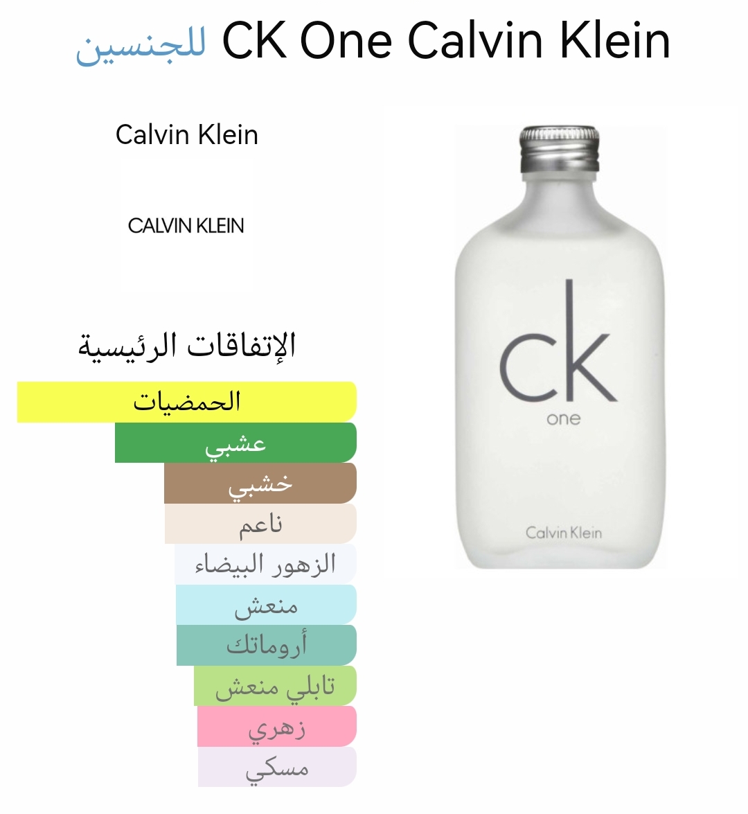 10ml Ck one