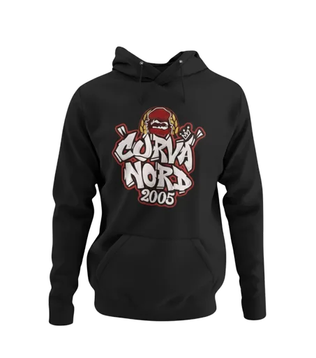 Hoodie Curva Nord 2005 – تصميم شبابي ستريت آرت