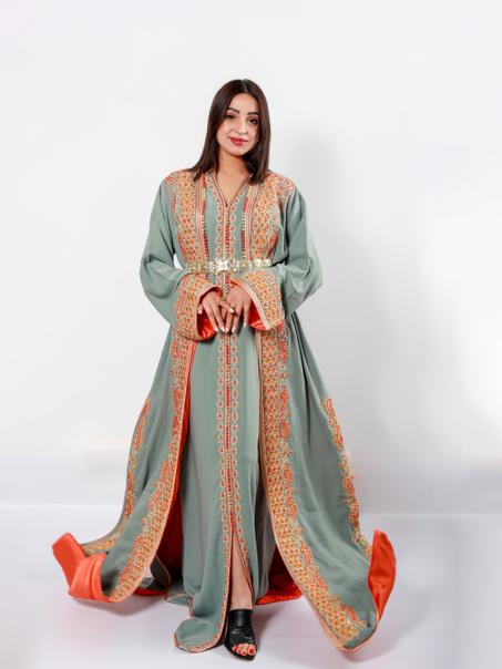 قفطان مغربي فاخر