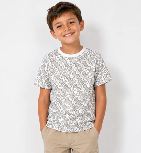 T SHIRT BURBERRY ( 8ANS )