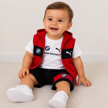 Gilet + T-shirt + Short   PUMA ( 1 2  ANS )