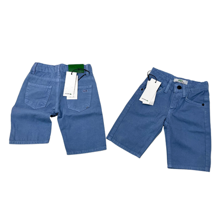 SHORT en Toile LACOSTE    (  6 ANS )