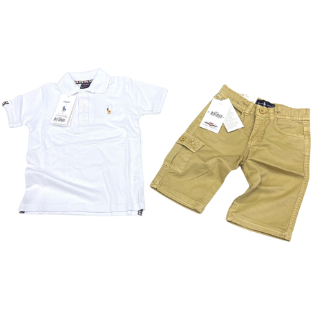 POLO + SHORT RALPH LAUREN (  12  ans )