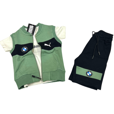 Gilet + T-shirt + Short   PUMA ( 1 2 3  ANS )