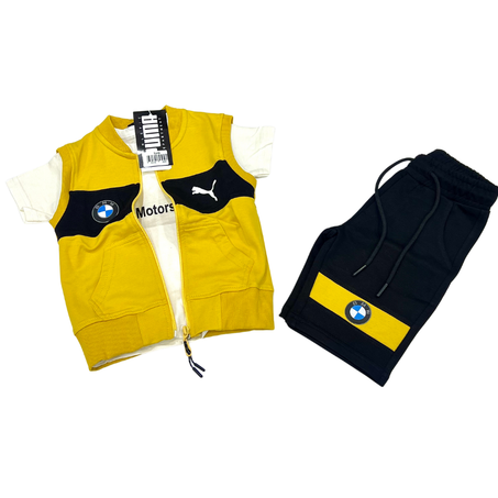 Gilet + T-shirt + Short   PUMA ( 1 2 3  ANS )
