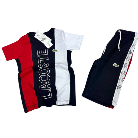 T-shirt + Short   LACOSTE  (  12  ANS )