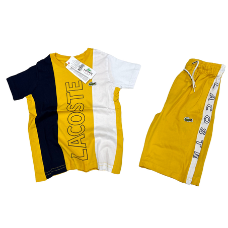 T-shirt + Short   LACOSTE  ( 4 10 ANS )