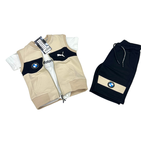 Gilet + T-shirt + Short   PUMA ( 1 2 3  ANS )