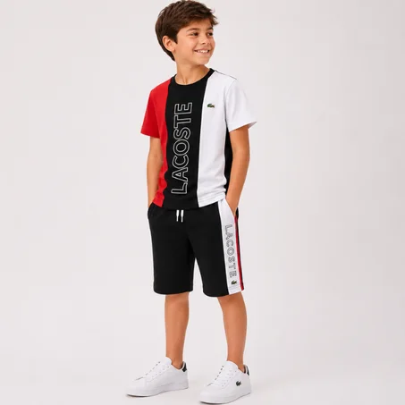 T-shirt + Short   LACOSTE  (  10 ANS )