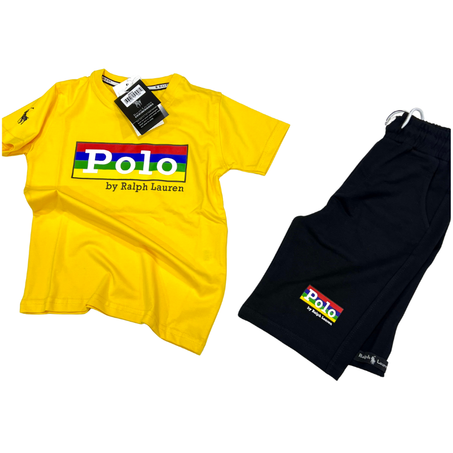 T-shirt + Short   Ralph Lauren  ( 4 12 14 ANS )