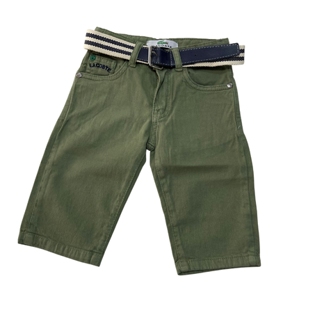 SHORT en toile Lacoste   ( 4   ANS )