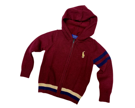 Pull a capuch ( laine ) Ralph Lauren ( 3 ANS )