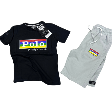 T-shirt + Short   Ralph Lauren  ( 4 10 12 ANS )