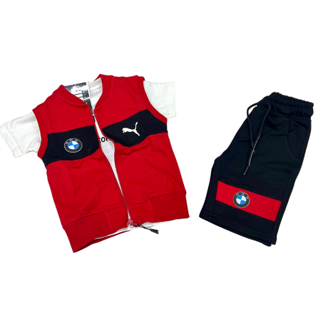 Gilet + T-shirt + Short   PUMA ( 1 2  ANS )