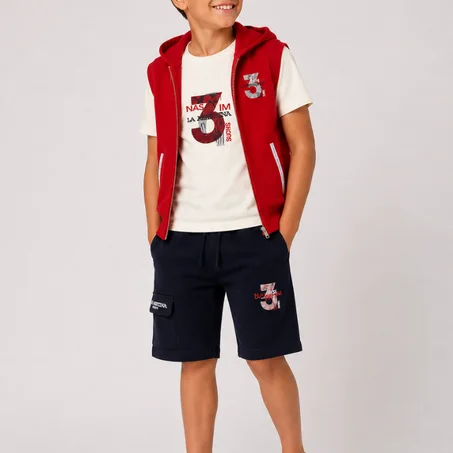 Gilet + T-shirt + Short LA MARTINA ( 10  ANS )