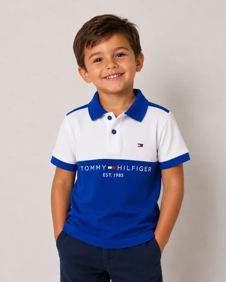 POLO  TOMMY HILFIGER  (  4  ANS )