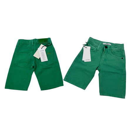 SHORT en Toile LACOSTE    (4 12  ANS )