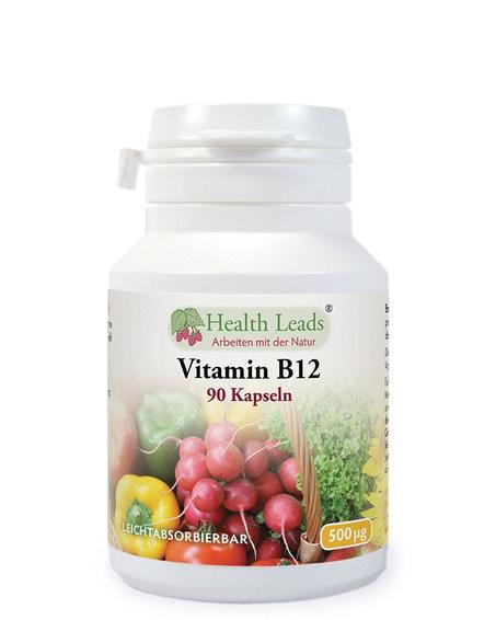 HEALTH LEADS VITAMIN B12 500MCG X 90-360 KAPSELN