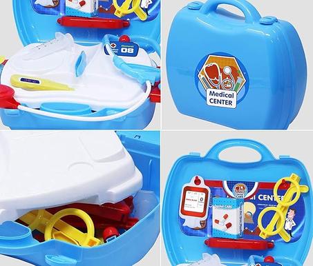 حقيبة الطبيب المحمولة للأطفال – 20 قطعة