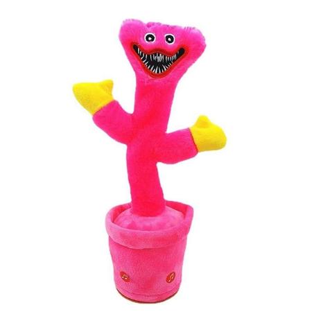 الصبارة الراقصة – هوجي ووجي وردي (Huggy Wuggy)