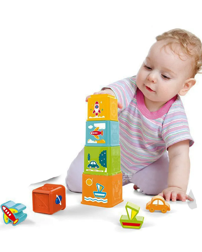 لعبة فرز الأشكال الهرمية – إبتداء من 12 شهر