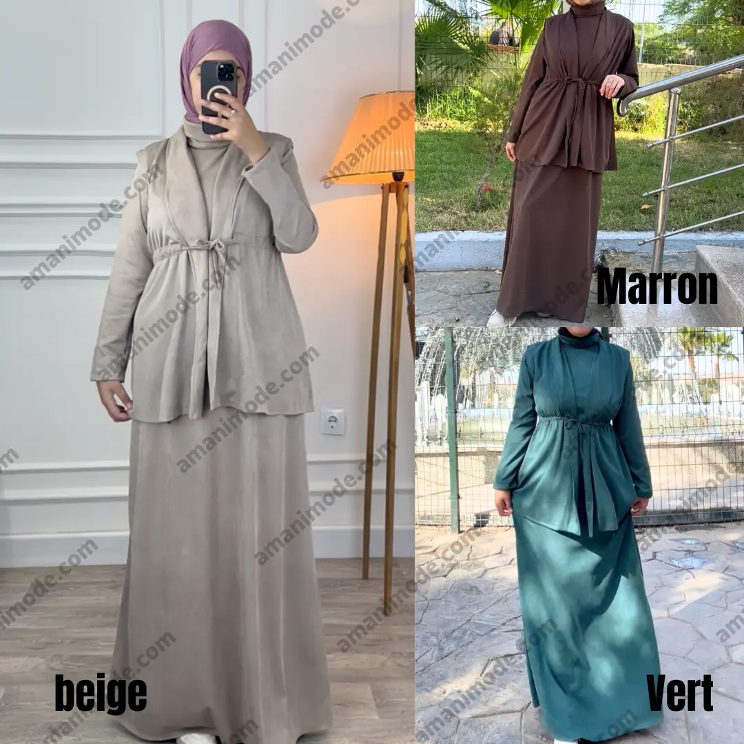 أنصومبل حجاب هايا (فاست + غوب) مودال خريفي أنيق