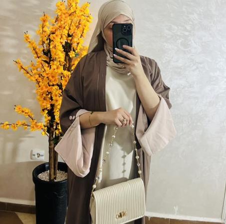 عباءة الأتاقة المميزة الربيعية من قطعتين