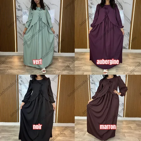 غوب جيلي مودال حصري بقماش ربيعي صيفي