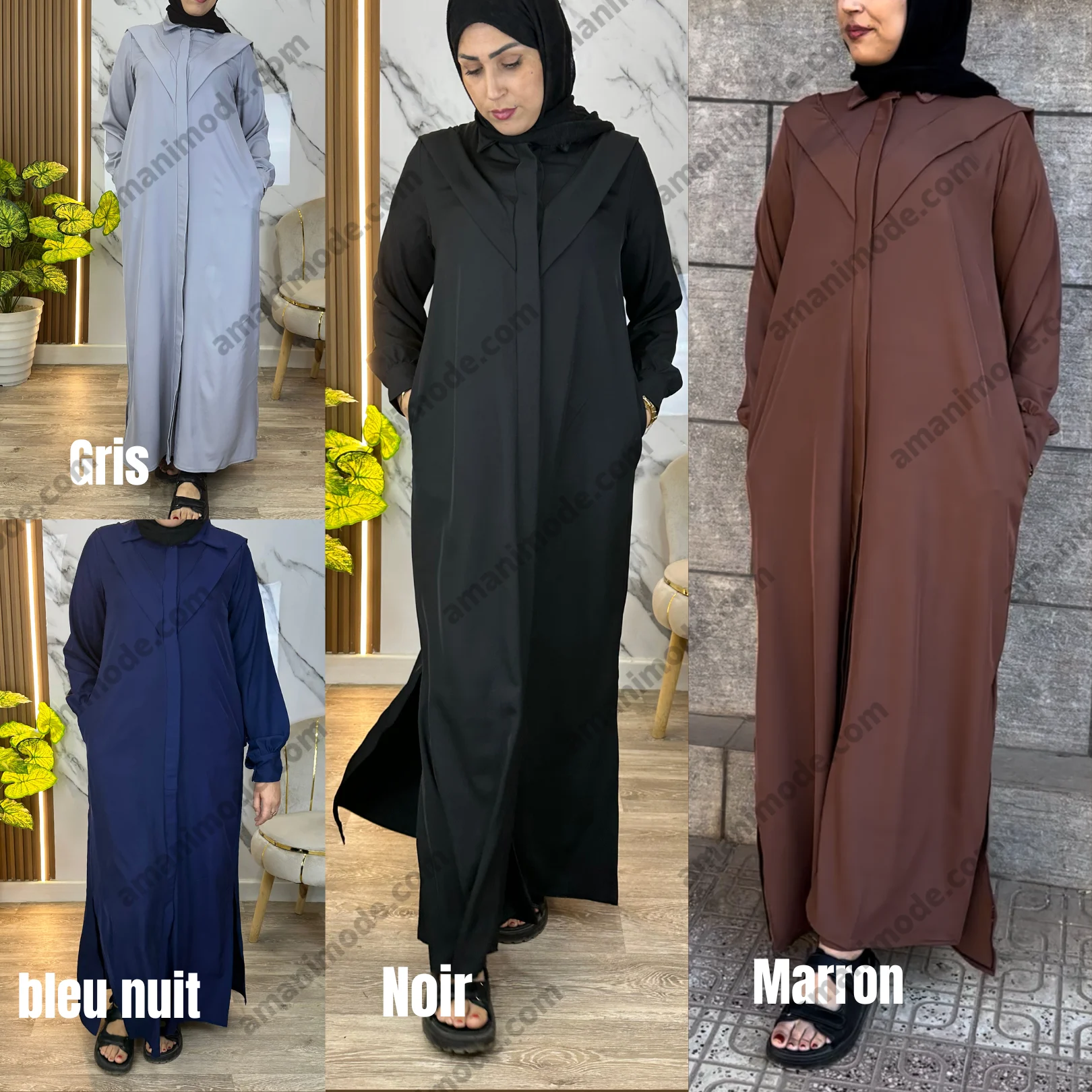 حجاب دوبياس بالسروال مودال خريفي أنيق