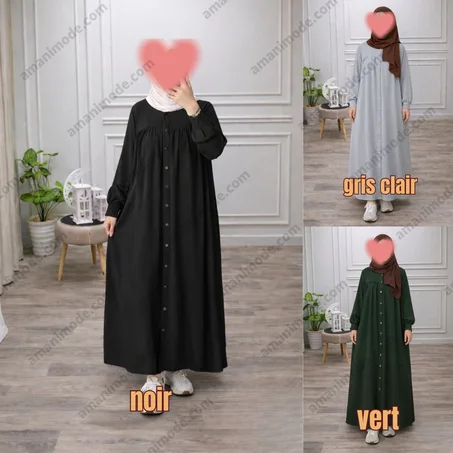 روب حجاب مودال أنيق متوفر بكل المقاسات