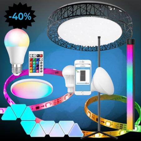 إضاءة المنزل الذكية