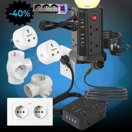 المقابس والمنافذ