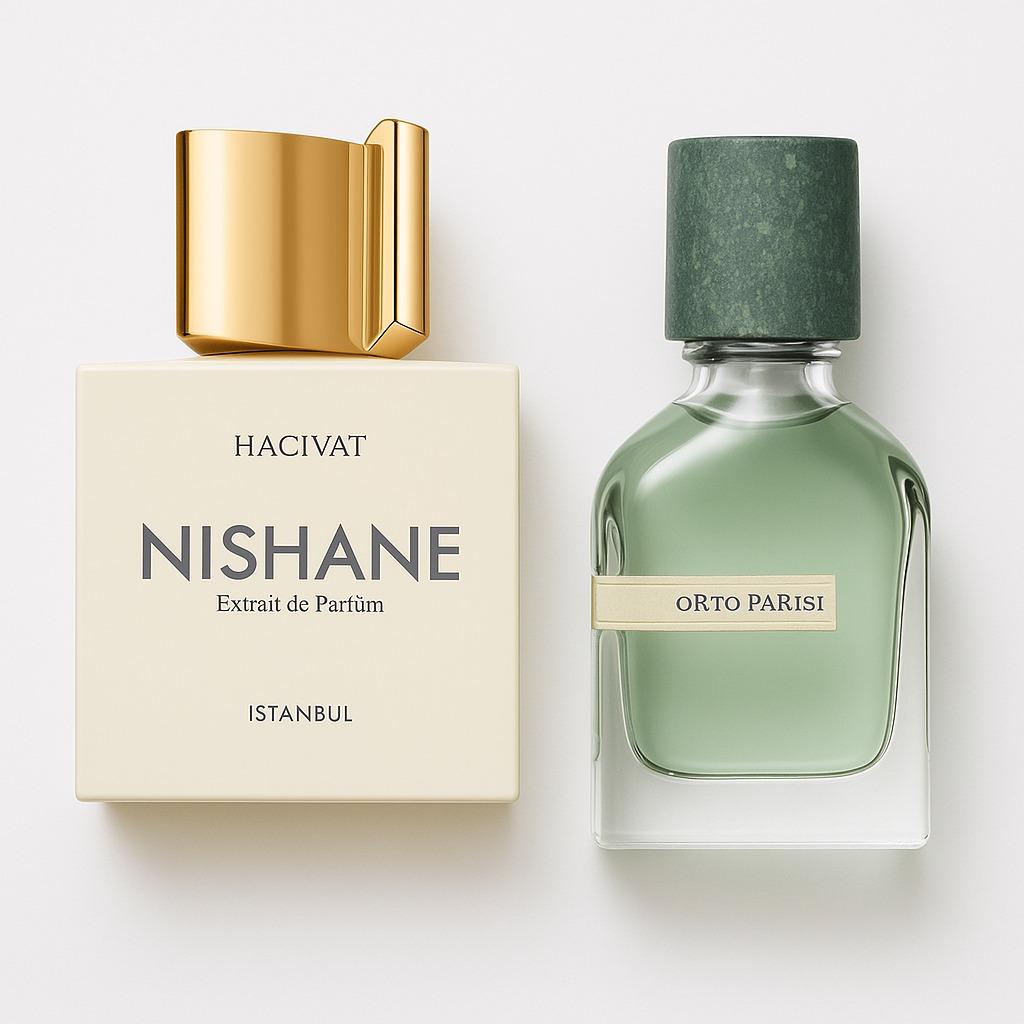 Pack 5ML  megamare+ 5ML nishane hacivat+5ML GRT