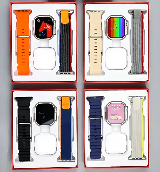 Smart Watch S20pro 🎁 Free Air pods  | ساعة ذكية⌚️ لعشاق الصحة واللياقة 🌟والستايل العصري