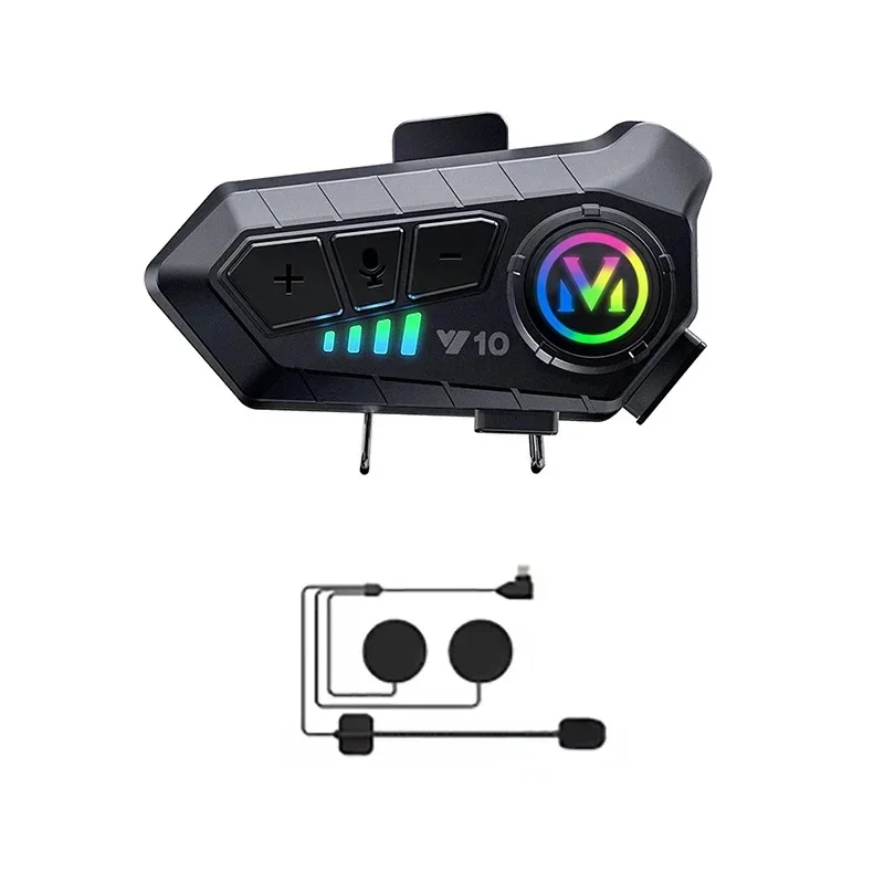 سماعة خوذة دراجة نارية | Motorcycle Helmet Bluetooth Headset Bluetooth