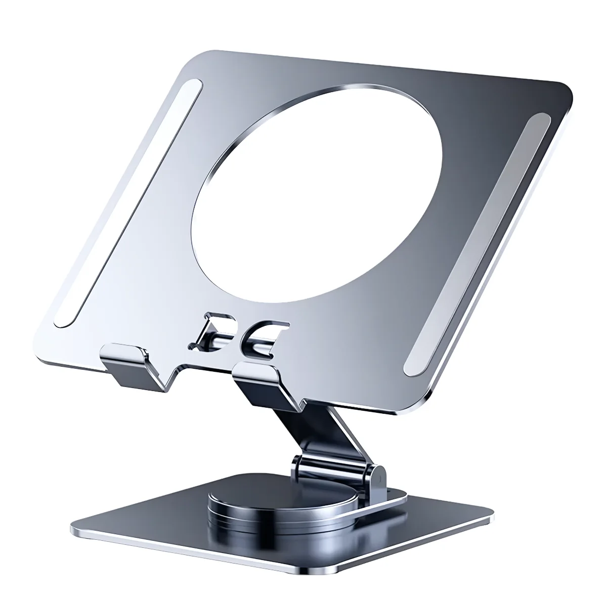 iPad & Tablet Stand 360° Adjustable 🔄 | حامل ألمنيوم قابل للطي