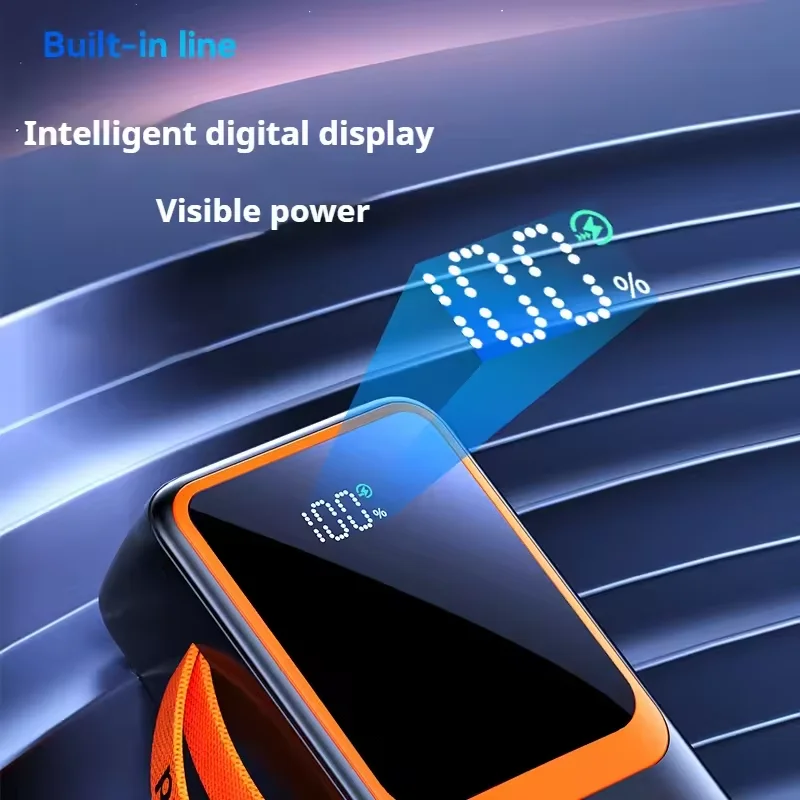 Power Bank DUNSPIN 30000mAh🔋  – ⚡ باور بانك سريع ومثالي للسفر