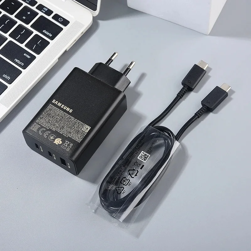 Samsung 65W Ultra Super Fast Charger | شاحن سامسونج أصلي ⚡فائق السرعة