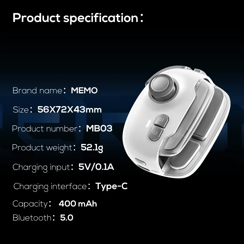 تحكم الألعاب MEMO MB03 – تحكم ذكي 🕹️ Mobile Game Joystick